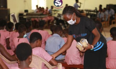 AritaGlobe Foundation fetes students of Akropong School for the Blind