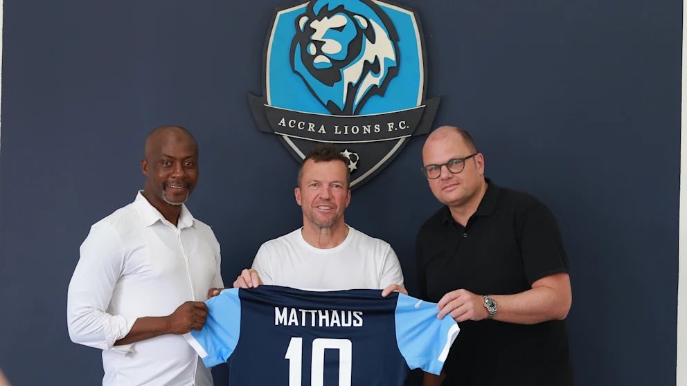 World Cup winner Lothar Matthaus Acquires Stake In Accra Lions